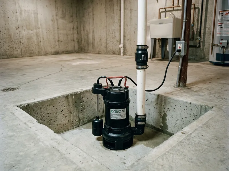 Sump Pump Installation Plumber in Johnson Prairie, OK